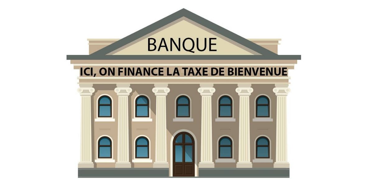 Les banques devraient financer la taxe de bienvenue-Clubimmobilier.ca