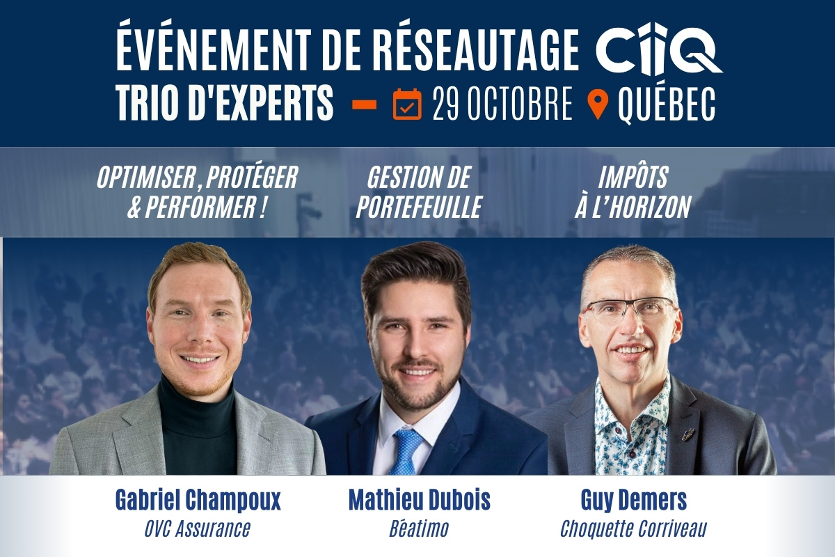 Événement mensuel de réseautage à Québec