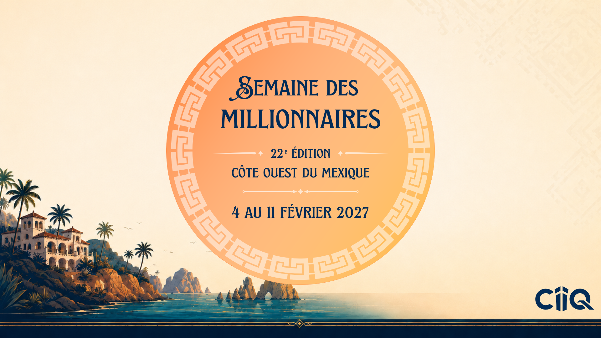 CIIQ - Semaine des Millionnaires - plage de sable fin